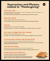 Expressions Idioms And Phrases Related To Thanksgiving Idioms And Phrases Speech And Language English Language Learning