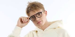 Yellow Square Glasses for Women