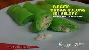 Tepung terigu serbaguna•tepung tapioka/ kanji•susu bubuk•air•telur ayam•pewarna ungu•kelapa parut memanjang dadar gulung unti kelapa. Resep Dadar Gulung Isi Kelapa Yang Enak Dan Lezat Youtube