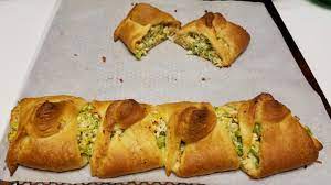 Pampered Chef Chicken And Broccoli Braid Recipe Food Com