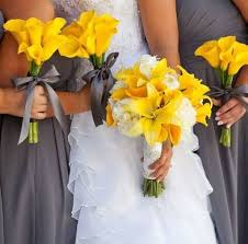 70 Grey And Yellow Wedding Ideas For Spring And Summer Weddings Happywedd Com Yellow Wedding Theme Yellow Wedding Wedding Colors