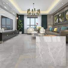 Grade 1, glazed porcelain tile for floor or wall use. Brown 600 X 600mm Polished Ceramic Floor Tile Living Room Tiles Tile Floor Living Room Grey Floor Tiles Living Room