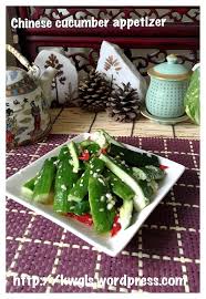 chinese cucumber appetizer 凉拌小黄瓜 蒜香拍小黄瓜 restaurant dishes vegetarian recipes healthy cucumber appetizers