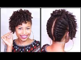 This simple curly medium length hairstyle speaks volume. Curly Twisted Pin Up Natural Hair Tutorial Black Hair Information
