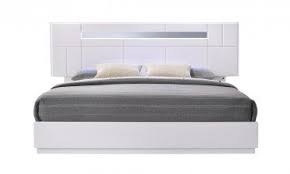 Palermo Bedroom Queen Size Panel Bed Modern Bedroom Furniture Platform Beds Panel Bed