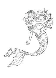 The fantasy land just seems to get much more exciting for your kid as two of their favorite characters to combined in one image! Barbie Mermaid Coloring Pages Gallery Whitesbelfast Com