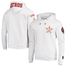 Men S Pro Standard Houston Astros White Collection Pullover Hoodie Walmart Com