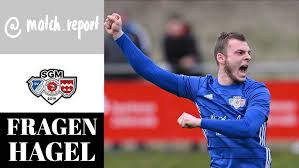 Dennis Ullmann (SGM Heinstetten/Hartheim/Unterdigisheim) im Fragenhagel