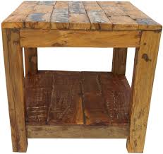 Voraussichtliche lieferung in 4 tagen. Kaffeetisch Beistelltisch Couchtisch Aus Recyceltem Teakholz Modell 11 50x50x50 Cm