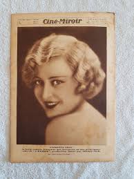 CINE MIROIR N°227 09/08/1929 FAY WRAY GARY COOPER FLORENCE GRAY ELLEN  RICHTER