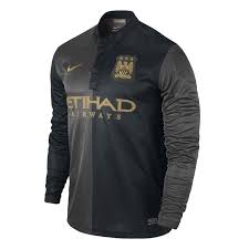 Nike Manchester City 2013 2014 Ls Away Soccer Jersey