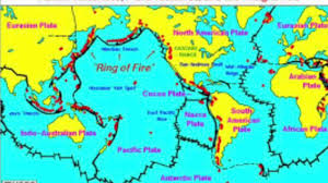 Breaking Volcano On Ring Of Fire Erupts After Hundreds Of Earthquakes Plate Tectonics Volcano Active Volcano