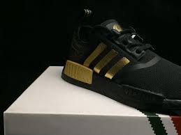 Adidas Nmd R1 Black And Gold Size 9 Fashion Popular Adidas Originals Nmd R1 X Versace Black Lic Gold Ba7250 Shoe Adidas Original Nmd R1 Adidas Nmd Runner Adidas