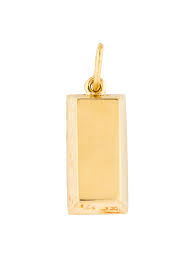 Maybe you would like to learn more about one of these? Cartier 1 4 Oz Gold Bar Ingot Pendant 18k Yellow Gold Pendant Necklace Necklaces Crt36392 The Realreal