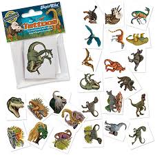 Letter t tattoo is considered as an initial tattoo. Mini Tattoos T Rex 24 Stuck Tapirella Mytoys