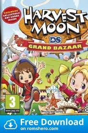 Download Harvest Moon Grand Bazaar Nintendo Ds Nds Rom Harvest Moon Grand Bazaar Grand Bazaar Harvest Moon