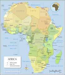 Free marine navigation, water depth level and hydrography on an the marine chart shows water depth and hydrology on an interactive map. Political Map Of Africa Nations Online Project