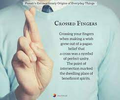 To keep your fingers crossed is used in different situations where you are wishing someone luck. Fingers Crossed Idiom Of The Day English The Free Dictionary Language Forums