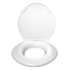 Big John Elongated Closed Front Toilet Seat With Cover In White 2445646 1w The Home Depot In 2021 Toilet Seat Toilet Bowls Modern Toilet Seats