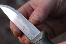 how to sharpen a bushcraft knife