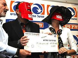 Lottery winners don fancy dress in china. Oddity Israeli Lotto Winners Honor The Photo Contract Sort Of The Lotto Life