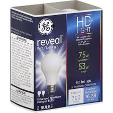 Ge Reveal Hd Light Bulbs Enhanced Spectrum Halogen 53w Supplies Maintenance Superlo Foods