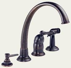How big is a 4 hole kitchen faucet? Brizo Providence Classic 61202 Rb136 Venetian Bronze Single Handle Kitchen Faucet Affordablefaucets