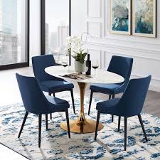 Kylee Artificial Marble Oval Shaped Dining Table Reviews Joss Main Dining Table Marble Oval Table Dining Dining Table Sizes