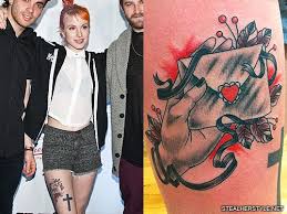 If you want to go all the way traditional, yo. Hayley Williams Tattoos Meanings Steal Her Style