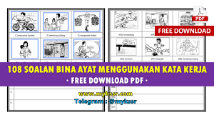 Bm tahun 2 unit 1: 108 Soalan Bina Ayat Menggunakan Kata Kerja Free Download Pdf Mykssr Com