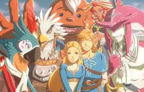 Wallpaper Link Zelda The Legend Of Zelda Breath Of The Wild Revali Paya Urbosa Mipha Purah Daruk Images For Desktop Section Igry Download Over 40,000+ cool wallpapers to choose from. wallpaper link zelda the legend of