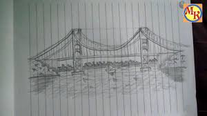 Cara Menggambar Jembatan Speed Drawing Youtube