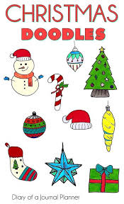 Then just draw two eyes and nose (the red carrot). Christmas Doodles Step By Step Tutorial Doodle Christmas Ornaments A Christmas Tree Snowm Christmas Doodles Bullet Journal Christmas Easy Christmas Drawings