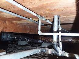 However, pex may be less likely to rupture as a result of freezing.keep rooms at 55 degrees or more when outdoor temps drop below 20 degrees. What Tool To Use Low Clearance Galvanized Pipes In Crawl Space Terry Love Plumbing Advice Remodel Diy Professional Forum