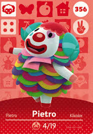 Amazon.com: Nintendo Animal Crossing Happy Home Designer Amiibo Card Pietro  356400 USA Version : Video Games