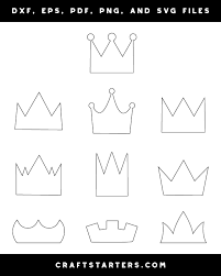 Free Free 150 Simple Crown Outline Svg SVG PNG EPS DXF File