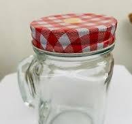 Glass Milkshake Jars With Lid and Straw - 490ml | eBay