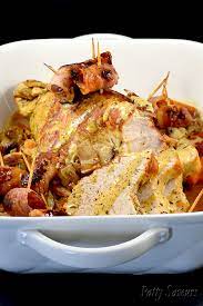 Roti De Dinde Sauce Moutarde Recipe Baked Chicken Recipes Roasted Turkey Cooking Recipes