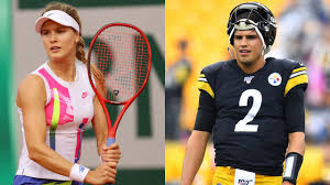 Eugenie bouchard fuels mason rudolph dating buzz at steelers game. Steelers Quarterback Mason Rudolph In Serious Relationship With Eugenie Bouchard Sporting News