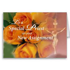 3764 Blessings To Priest On New Assignment Card Zazzle Com Priest Blessed Cards