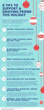 When someone passes away, it's important to send a sympathy card and/or gift to acknowledge the grieving person's pain. 8 Tips For Supporting A Grieving Friend This Holiday