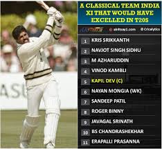 Navjot singh sidhu has been a strong character from his cricket playing days and that continues till date as he contemplates political aspirations. A Classical Team India Xi That Would Have Taken The T20 World By Storm