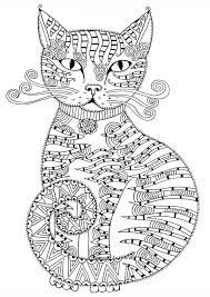 Coloring page cats adults cats adults 19. Pin By Cind On Cats Coloring Cat Coloring Book Cat Coloring Page Animal Coloring Pages