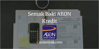 Ia tetap perlu dibayar walaupun kita. Cara Mudah Semak Baki Aeon Kredit Melalui Sms Percuma