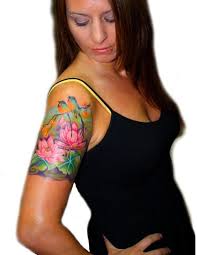 Pin By Tonya Glenn On Tattoo Colour Tattoo For Women Quarter Sleeve Tattoos Girls With Sleeve Tattoos