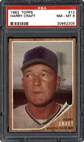1962 Topps Harry Craft