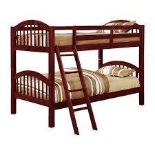There are 217 cherry wood bed for sale on etsy, and they cost $835.32 on average. Signature Home Beth Cherry Wood Twin Over Twin Country Style Convertible Bunk Bed C521b The Home Depot