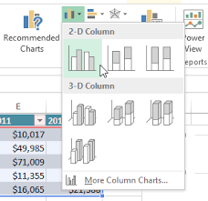 excel 2013 charts