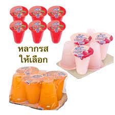น้ำหวานดีโด้ (ถ้วย) แพ็ค 6 ถ้วย หลากรสให้เลือก (1แพ็ค6ถ้วย) | Shopee  Thailand