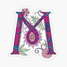 This generator might be useful to those who want special symbols for instagram and facebook profiles. Fancy Letter M Stickers Redbubble
